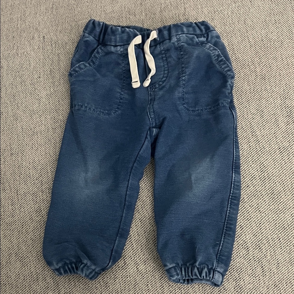 Baby Gap Kids Blue Jean Jogger Pants
